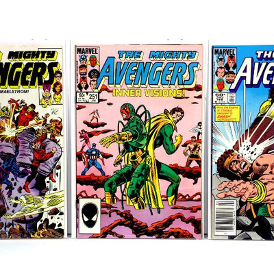 AVENGERS #246 247 248 250 251 252 253 255 Bronze Age Comics Lot 1984 Marvel