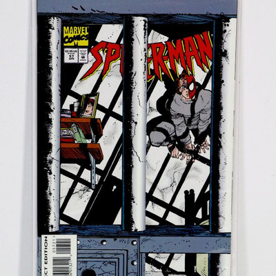 SPIDER-MAN #57 Die-Cut Cover Variant Direct Edition 1995 Marvel Comics NM