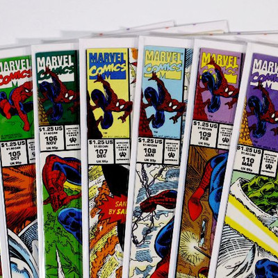 WEB OF SPIDER-MAN #104 105 106 107 108 109 110 Comic Books Lot 1993/94 Marvel