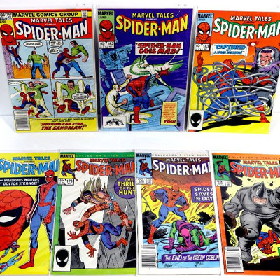 Marvel Tales SPIDER-MAN #141 162 163 167 173 179 180 Marvel Comics 1982/85