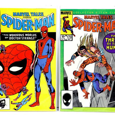 Marvel Tales SPIDER-MAN #141 162 163 167 173 179 180 Marvel Comics 1982/85