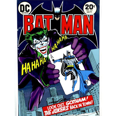 BATMAN #251 - Fine Comic ART Print Signed by Neal Adams - 13" x 19"
