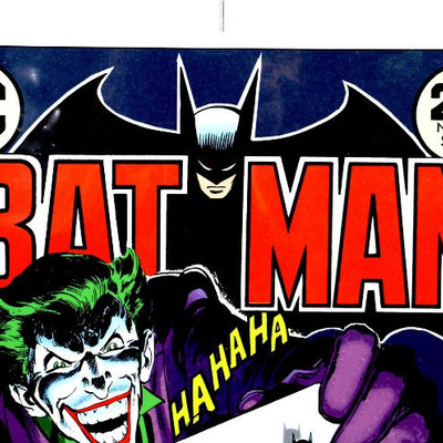BATMAN #251 - Fine Comic ART Print Signed by Neal Adams - 13" x 19"