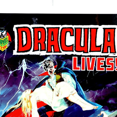 DRACULA Lives! #3 - Fine Comic Art print Signed by Neal Adams - 13" x 19"