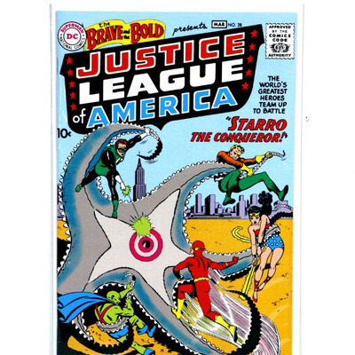 The Brave and The Bold #28 - 1st JLA Appearance Loot Crate Reprint DC Comics w/COA