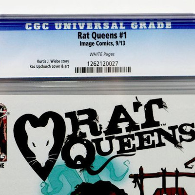 RAT QUEENS #1 CGC 9.8 Comic Book - Image Comics 2013