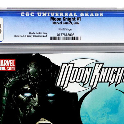 MOON KNIGHT #1 CGC 9.8 Comic Book - Marvel Comics 2006
