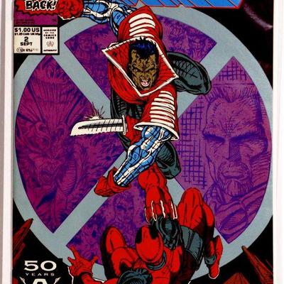 X-FORCE #2 Marvel Comics 1991 - 2nd Deadpool