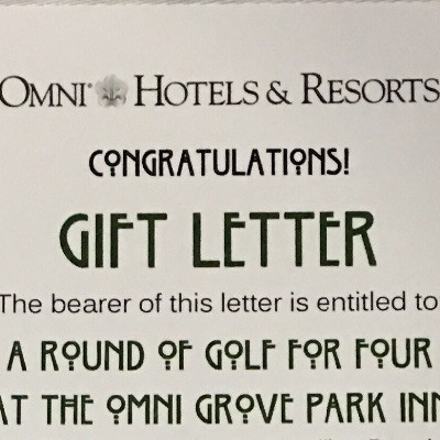 Lot 5 - Golf For Four, Omni Grove Park Inn 