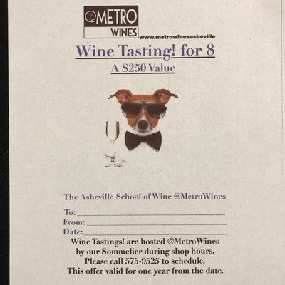 Lot 13 - Metro Wine Tasting for 8