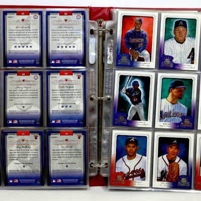 2003 DONRUSS DIAMOND KINGS Baseball Cards COMPLETE Set in Album