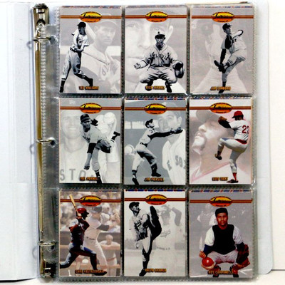 1993 TED WILLIAMS Baseball Cards COMPLETE SET #1-160 in Album