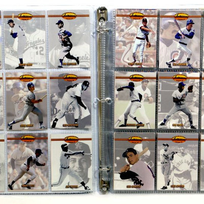 1993 TED WILLIAMS Baseball Cards COMPLETE SET #1-160 in Album