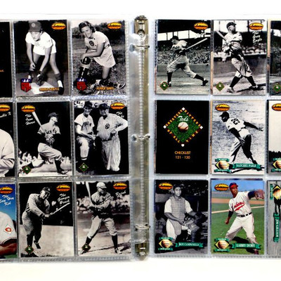 1993 TED WILLIAMS Baseball Cards COMPLETE SET #1-160 in Album