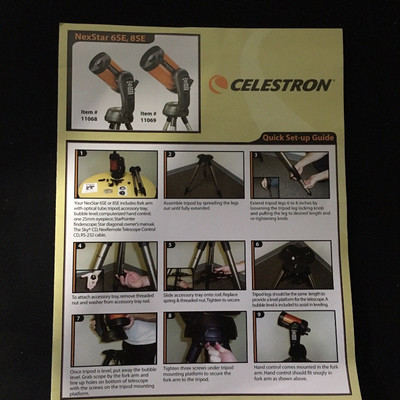 Lot 21 - Celestron NexStar 8SE Telescope