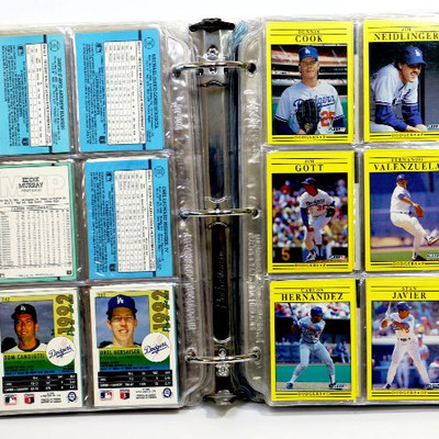 LOS ANGELES DODGERS BASEBALL CARDS COLLECTION - 360 cards - 1980's and up