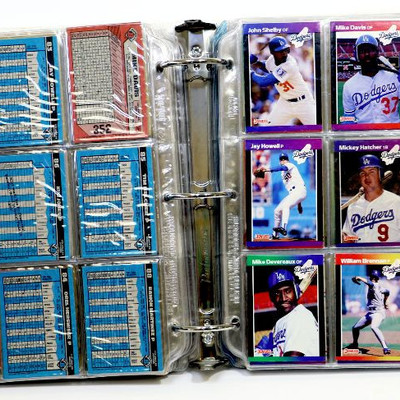 LOS ANGELES DODGERS BASEBALL CARDS COLLECTION - 360 cards - 1980's and up