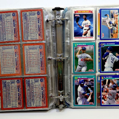 LOS ANGELES DODGERS BASEBALL CARDS COLLECTION - 360 cards - 1980's and up
