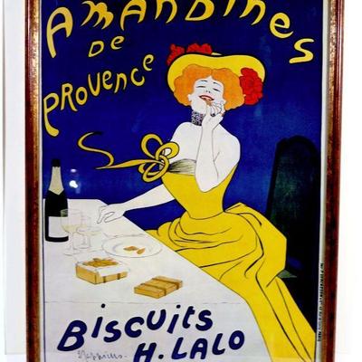 Leonetto Cappiello - Amandines de Provence Biscuits Vintage Victorian Poster