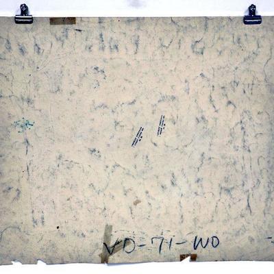 circa 1943 Watercolor/Pastel 24" x 18" Signed Vincent Drennan #030