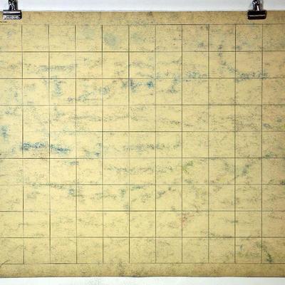 c. 1942 Watercolor Painting Signed Vincent Drennan 24" x 18" #107