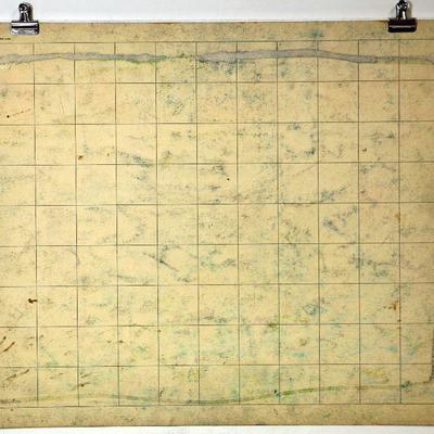 c. 1951 Watercolor/Pastel Painting Signed Vincent Drennan 24" x 18" #104
