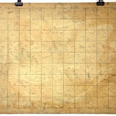 circa 1950 Watercolor 24" x 18" Signed Vincent Drennan #041