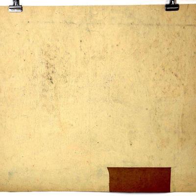 circa 1948 Watercolor 24" x 18" Signed Vincent Drennan #046