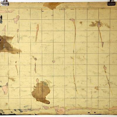 circa 1955 Watercolor 24" x 18" Signed Vincent Drennan #071