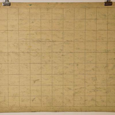 circa 1952 Watercolor 24" x 18" Signed Vincent Drennan #099