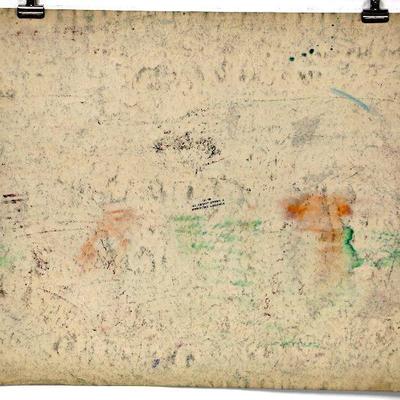 circa 1943 Pastel/Watercolor 24" x 18" Signed Vincent Drennan #028