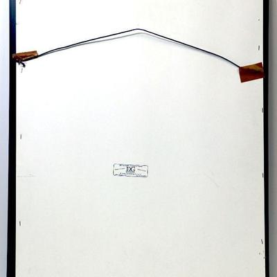 Art Photo Vintage Sailboat Framed into Modern Chrome Finish Frame 