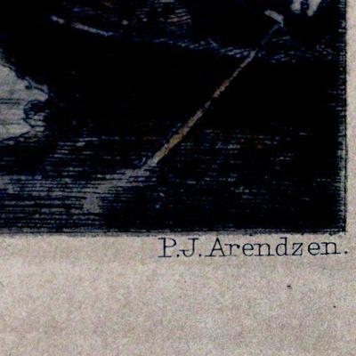 Petrus Johannes Arendzen after Rembrandt 19th Century Print - A-026