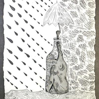 Rafael Bunuel Limited Edition Etching - Signed - A-021