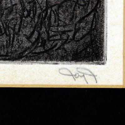 Vintage Etching Solitude Artist Proof Signed - A-019