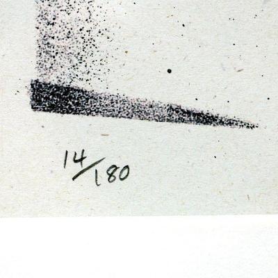Joel Moskowitz Signed LE Lithograph #14/180 c.2002 Judaica - A-014