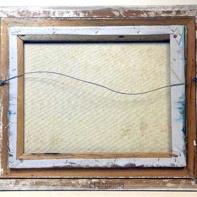 Original Acrylic Painting on Canvas Signed M. James 16 x 20 - A-004