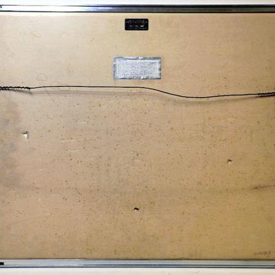 Henry Kallem (1912-1985) Ink Artwork - Framed - A-005