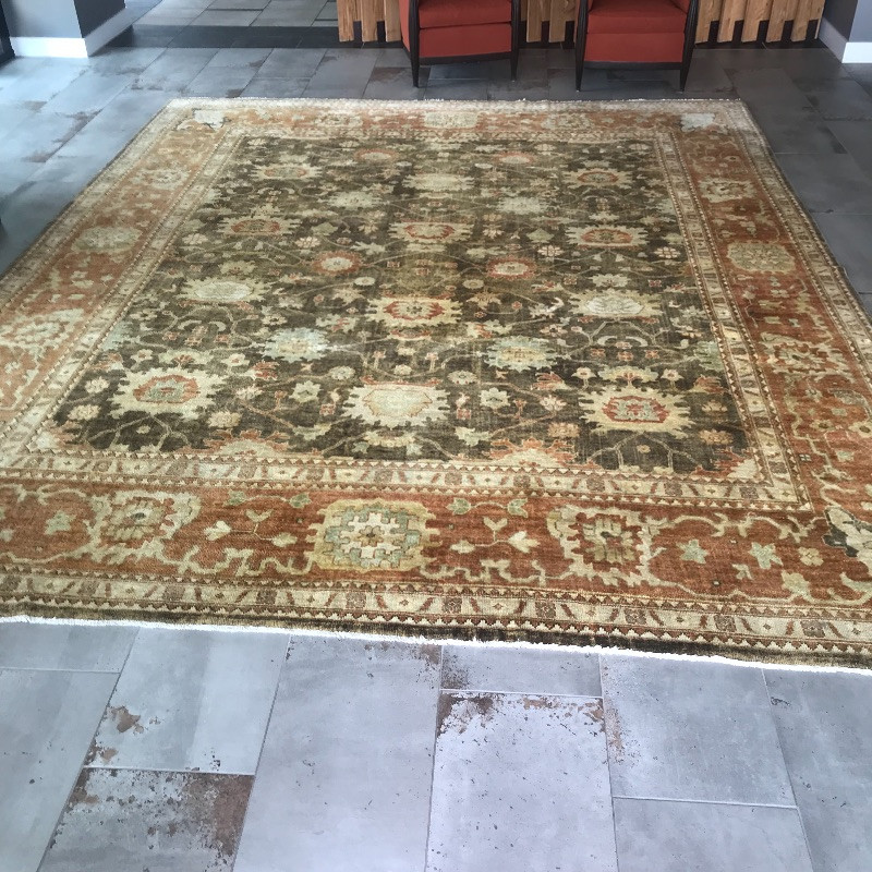 Lot 6 Oriental Rug with Pad