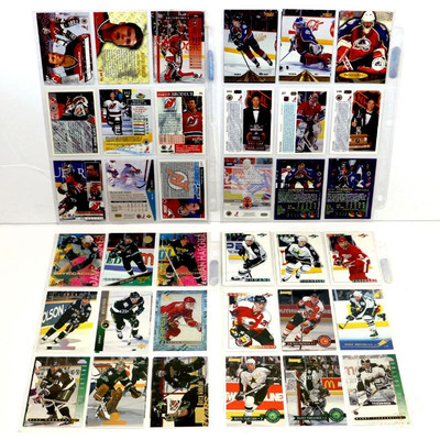 HOCKEY STARS CARDS SET - Upper Deck TOPPS Pinnacle Donruss Score - 160 Cards Set