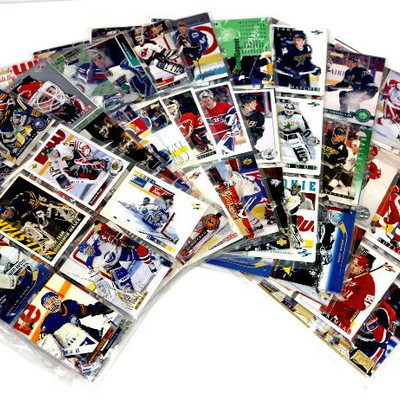 HOCKEY STARS CARDS SET - Upper Deck TOPPS Pinnacle Donruss Score - 160 Cards Set