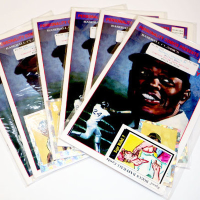 Baseball Classics #1 WILLIE MAYS Comic Book with LE Prism Cards Lot of 6