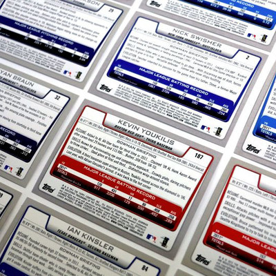2012 BOWMAN Topps BASEBALL CARDS SET OF 124 - ALL MINT