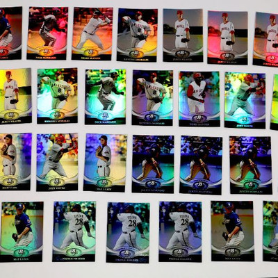 2012 BOWMAN PLATINUM Topps BASEBALL CARDS SET OF 277 - ALL MINT