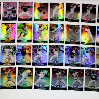 2012 BOWMAN PLATINUM Topps BASEBALL CARDS SET OF 277 - ALL MINT