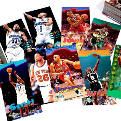 BOX LOT - BASEBALL Basketball Football Hockey 1000+ Cards & Sports Collectibles