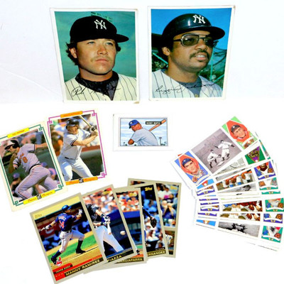 BOX LOT - BASEBALL Basketball Football Hockey 1000+ Cards & Sports Collectibles