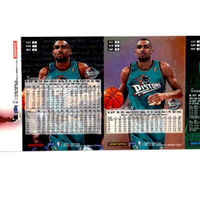 1998 NBA FLEER GRANT HILL Un-Cut 3-D Basketball Cards - Lot of 5