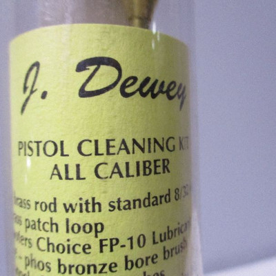 J. Dewey Pistol Cleaning Kit