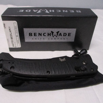 Benchmade Bedlam Knife 860SBK 154CM Axis